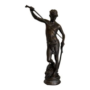 Mid 20th Century After Marius-Jean-Antonin Mercié (French, 1845–1916). “ David Vainqueur “ - Set of 2