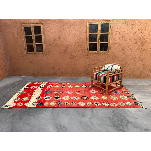 Moroccan Colorful Rug - 5'8" X 11'6" Ft For Sale - Image 9 of 9