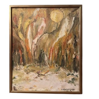G. Bjørheim, Abstract Landscape, 1989, Paint For Sale