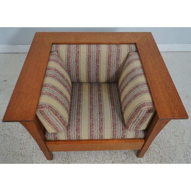 Age: C.1994 Details: Finish no 35 See Other Offerings For Matching Chair High Quality Construction Oak Arts & Crafts Style...