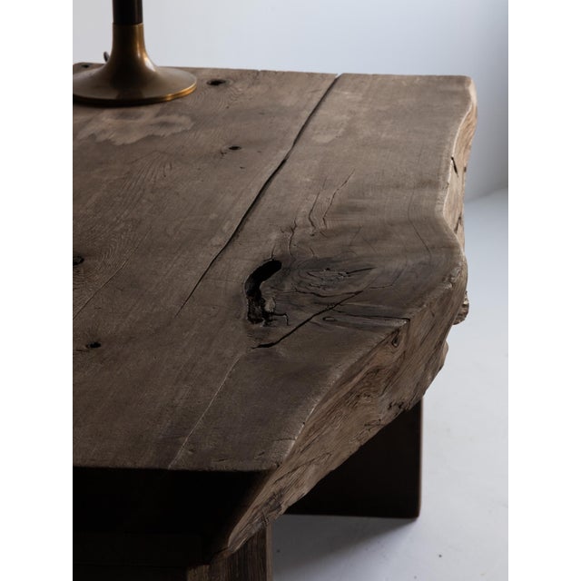 Japanese Antique Wooden Table / 1868-1920 / Wabi-Sabi Table For Sale - Image 14 of 16