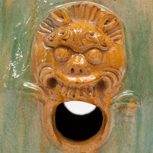 Chinese Petite Sancai Garden Drum, C. 1875 For Sale - Image 4 of 7