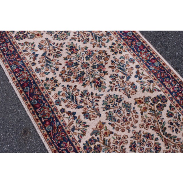 Karastan Multicolor 100% Wool Runner Rug For Sale - Image 9 of 13