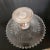 Mid-Century Modern Maurice Duchin Glass & Silver Pedestal Cake Plate 1940s For Sale - Image 3 of 8