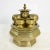 Vintage Objet d'Art East Java Indonesian Brass Tepak Sireh Betel Nut Set 7 Pieces For Sale - Image 13 of 13