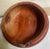 Wood Mid 20th Century Hand-Carved Redwood Live Edge Burl Salad Bowl, Rustic Folk Art For Sale - Image 7 of 8