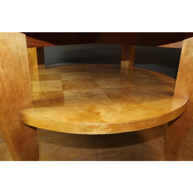 Art Deco Side Table in Birch, Norway, 1930s For Sale - Image 3 of 12