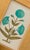 This beautiful sea green floral motif painting draws inspiration from the iconic designs of Jaipur, India, seen gracing...
