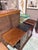 Late 20th Century Vintage Drexel Heritage Heirloom Mahogany Federal Style Bar Server Cabinet With Inlay For Sale - Image 5 of 12