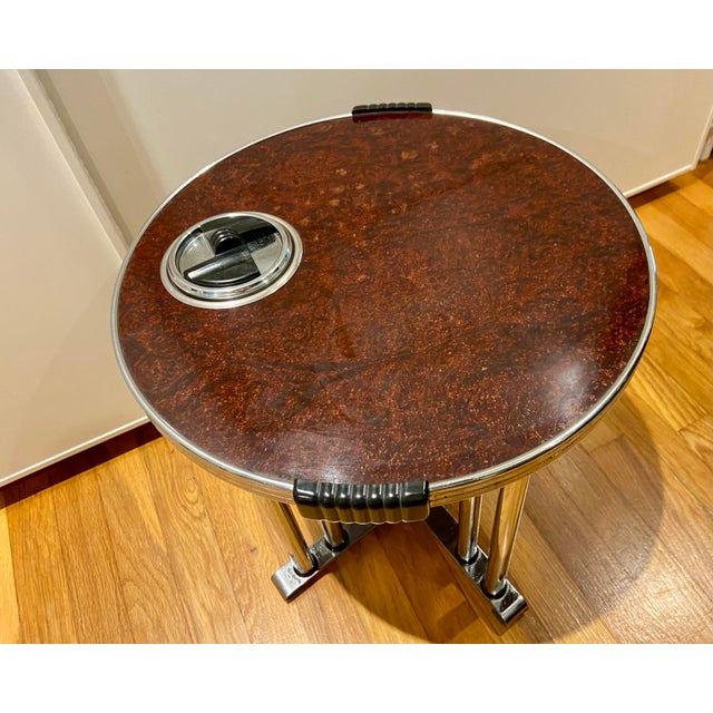 Art Deco Smoking Stand With Removable Ashtray For Sale In Mobile - Image 6 of 12