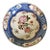 18th Century Chinese Qianlong Porcelain Dish in Famille Rose Palette within a Blue Border For Sale