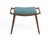 Aarflot Möbler Norway Teak Stool Number 85 After Hans Wegner Bench Mid Century 1960s For Sale - Image 12 of 18