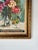 Italian E. Dessey " Roses " Still Life Oil Painting , Framed For Sale In Miami - Image 6 of 13