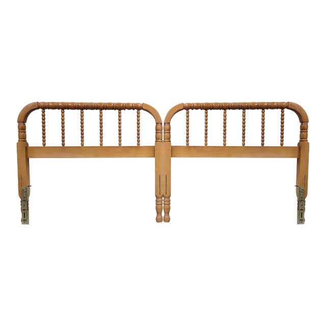 Antique King Size Jenny Lind Headboard For Sale