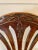Set of Antique Victorian Carved Mahogany Desk Chairs For Sale - Image 3 of 11