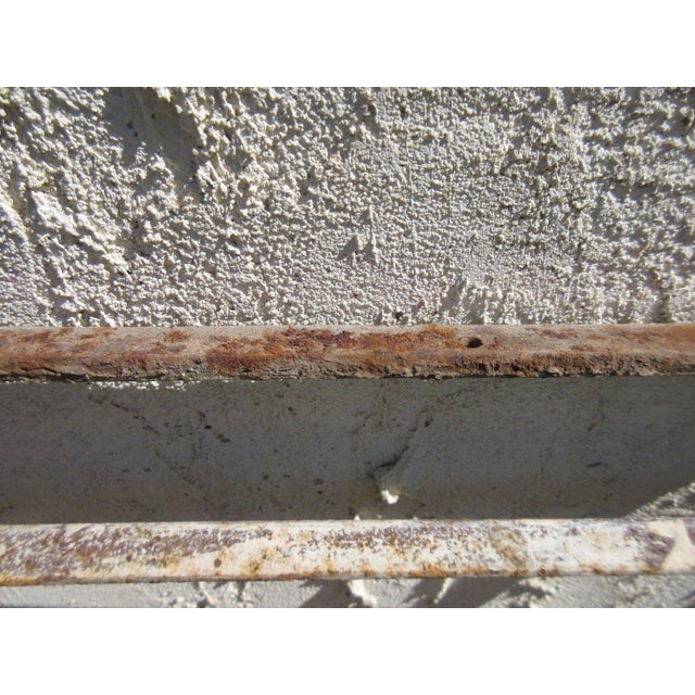 Antique Victorian Iron Garden Gate Element # 408 For Sale In Philadelphia - Image 6 of 6