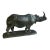 1920s Bronze Sculpture of Rhinoceros by r.h. Rockwell For Sale