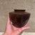 1960s Heavy Ebony Wood Vase Vessel For Sale In San Diego - Image 6 of 9