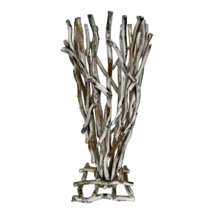 Rustic Farmhouse Coastal Driftwood Art Sculpture