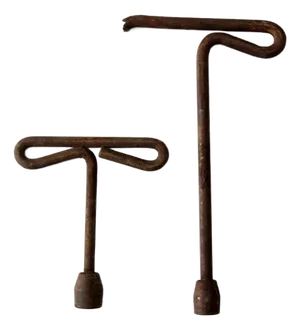 Antique Socket Wrench Set of 2