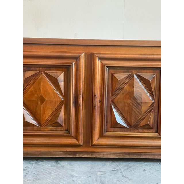 Vintage French Brutalist Sideboard, 1970s For Sale - Image 11 of 13