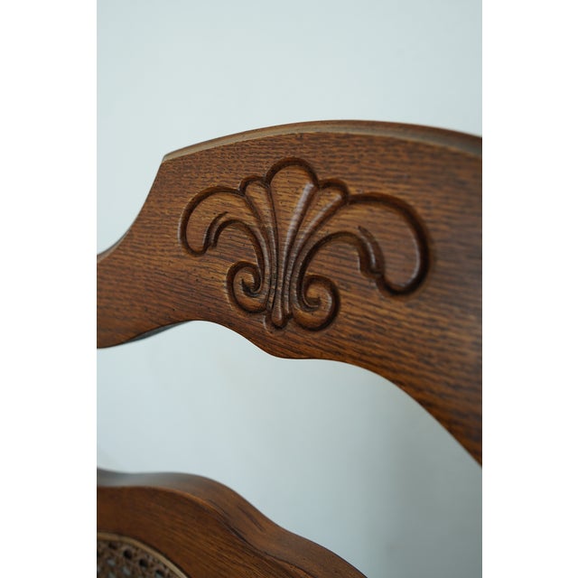 Vintage Singer Furniture Co. Dining Chairs (Set of 5) For Sale - Image 16 of 18