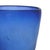 Late 20th Century Mexican Hand-Blown Cobalt Blue Wine Goblets With Aqua Stems 8" - Set of Six For Sale - Image 11 of 15