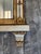 Vintage Neoclassical Louis XVI Style Giltwood & Painted Mirror by LaBarge For Sale - Image 11 of 16