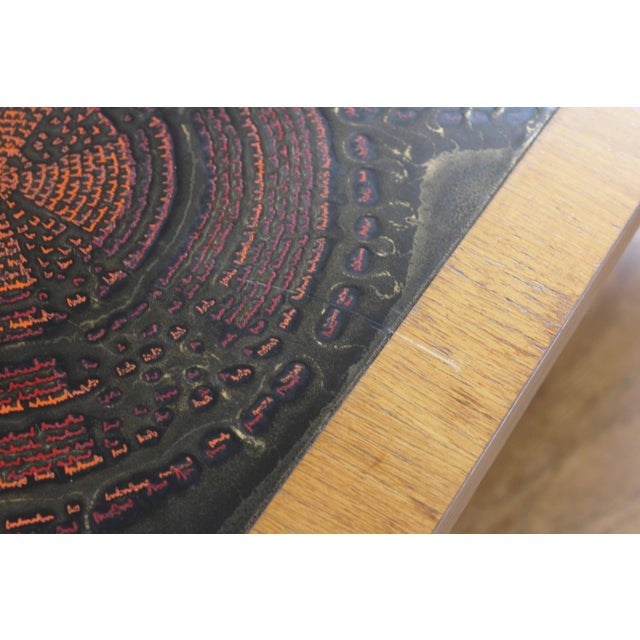 Raise and Lower Ceramic Coffee Table, 1970s For Sale - Image 8 of 18