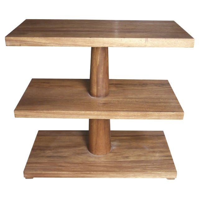 Contemporary NOIR Fatima Side Table in Dark Walnut For Sale - Image 3 of 6