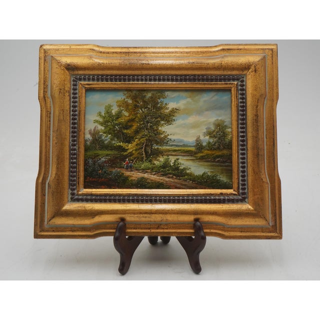 Age: Approx: 30 Years Old Details: Fine Carved Details High Quality Construction Professionally Framed Unable To Read...
