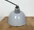 Industrial Grey Enamel Factory Pendant Lamp, 1960s For Sale - Image 14 of 18