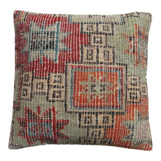 Vintage Kilim Rug Pillow Cover For Sale