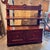 English 19th Century Mahogany Etagere With Lion Mask Handles For Sale - Image 3 of 14