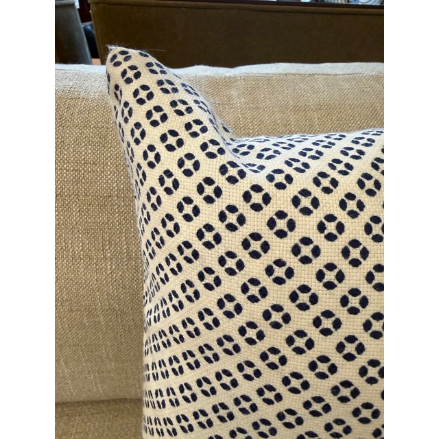 White Serena & Lily Throw Pillow For Sale - Image 8 of 12