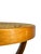 Brown Vintage Thonet Style Bentwood Cocktail Table With Caned Top For Sale - Image 8 of 18