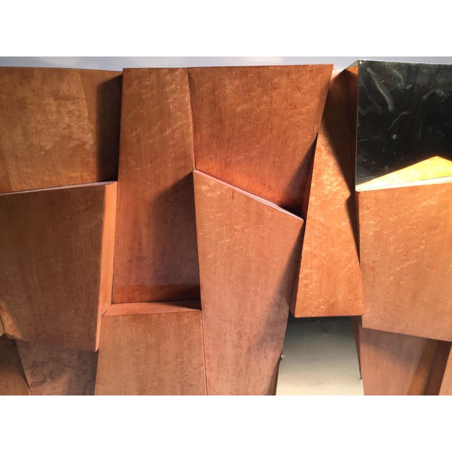 Cubist Console / Dining Table Base by Paul Evans / Directional / PE 300 Series For Sale - Image 14 of 14