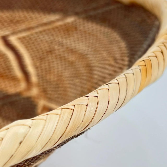 Early 20th Century Rare Tonga Binga Basket Bowl 15inch MATTER COLLECTION For Sale In Denver - Image 6 of 6