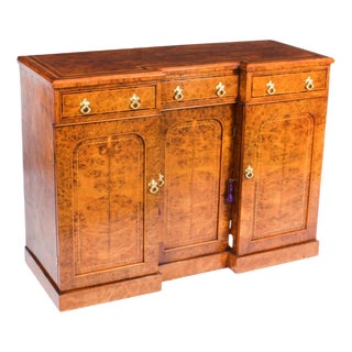 Antique 19th Century Victorian Pollard Oak Sideboard For Sale