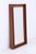 Brown Mid-Century Illuminated Wall Mirror in Wood, 1960s For Sale - Image 8 of 10