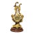 1840 French Louis XVI Bronze Marble Lyre Clock - 1 Pc For Sale