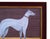 Contemporary Matt Rix, Naive Style Greyhound, Print, Framed For Sale - Image 3 of 8