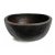 Large vintage wood bowl from Nepal. Rich ebony finish and original repair detail. Beautiful texture and form.