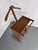 1950s Mid-Century Modernist Wooden Zigzag Valet Stand from Opal, 1950s For Sale - Image 5 of 12
