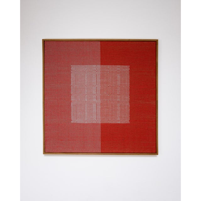 Flag No. 27 Handwoven Tapestry by Susanna Costantini For Sale - Image 9 of 9