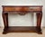 Maroon Spanish Carved Console Table with Drawers, 1940s For Sale - Image 8 of 13