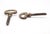 Traditional Mid 20th Century Pair of Traditional 3 In. Brass Mirror Screws For Sale - Image 3 of 3
