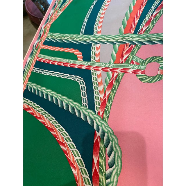 Hermes Carre 90 Robe Du Soir Silk Scarf For Sale - Image 9 of 9