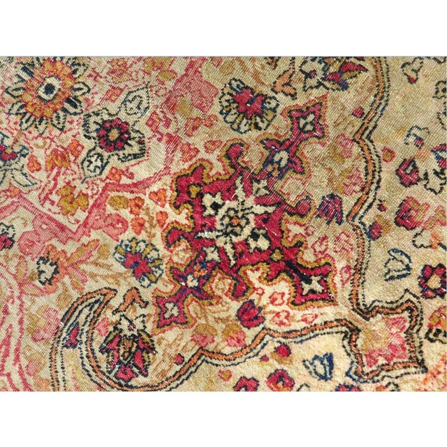 1920s Antique Persian Rug. 4'x 6'6" For Sale - Image 13 of 18