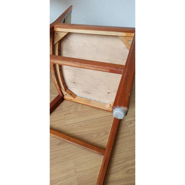 1970s Set of Teak Chairs by Bertile Fridhags for Bodaforrs, 1970s For Sale - Image 5 of 18